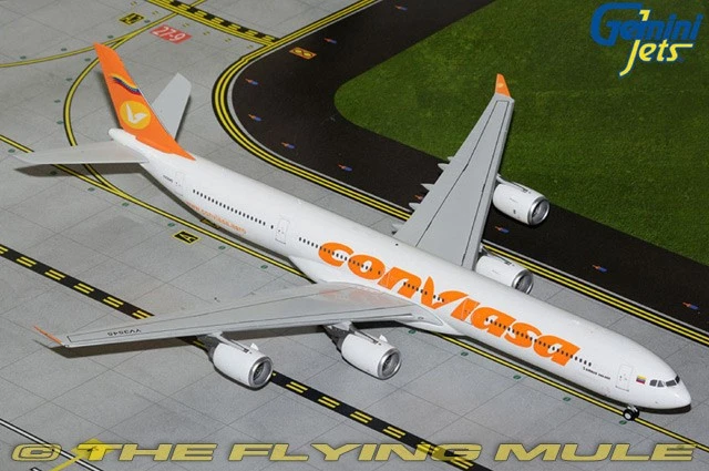 GeminiJets 1:200 A340-600 Linea Aerea Conviasa YV3545 Foto 1 de 1