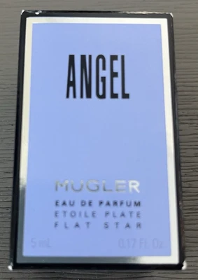 Angel By Mugler Eau De Parfum EDP Flat Star 5 ml 0,17 OZ Splash Dab-On Nuevo En Caja Foto 1 de 3
