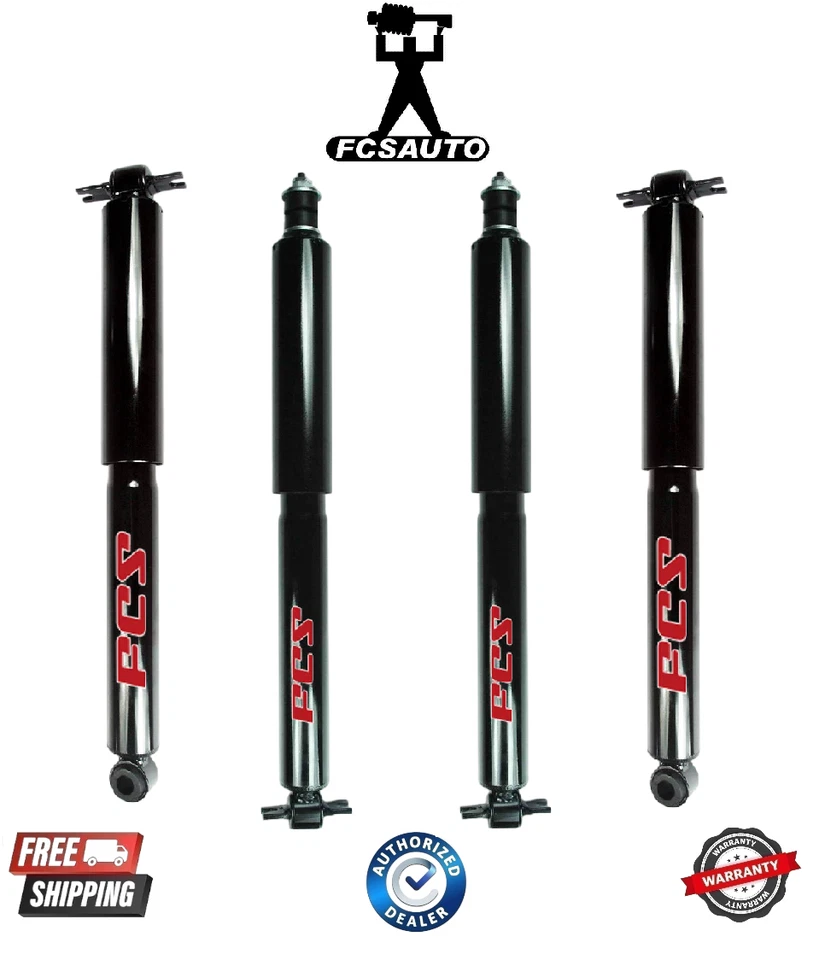 Amortiguador delantero y trasero completo FCS para Jeep Cherokee Wagonner 84-90 84-96 Foto 1 de 1