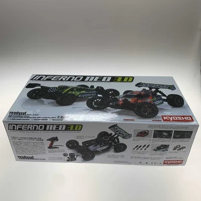 Kyosho 1/8 Scale Rc Racing Buggy 21 Engine 4Wd Off-Road Hobby Car Nitro Powered - Image 1 of 4
