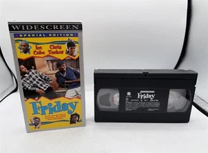 FRIDAY SPECIAL EDITION WIDESCREEN VHS TAPE ICE CUBE CHRIS TUCKER - Picture 1 of 7