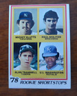 1978 Topps Baseball #707 Rookie Shortstops Molitor & Trammell Ex/Mt B-325