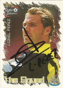 LIONEL PEREZ SIGNED NEWCASTLE FUTERA FANS SELECTION TRADING CARD+COA - Picture 1 of 1
