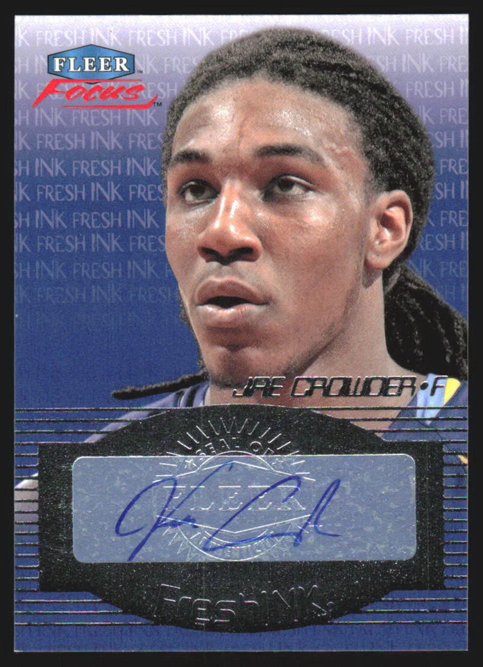 2012  Fleer Focus Jae Crowder #FFI-JC Fresh Ink   Autograph   1X - Image 1 of 2