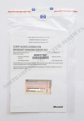 New, Sealed Windows Server 2012 / R2 5 User HP CALS X14-97758 701606-A21 - VAT - Image 1 of 3