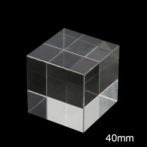 Cubo Prisma K9 Vidrio Óptico Instrumento Científico Experimental para Regalo Estudiantil - Imagen 1 de 7