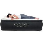 King Koil Twin Air Mattress with Built-in Pump - Best Inflatable Airbed Quee Siz