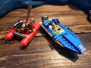 Wild River Escape (60176) LEGO City NO BOX Complete Set w/minifigs Accessories  - Picture 1 of 1