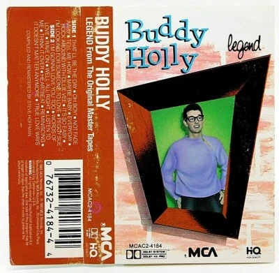 Cassette Buddy Holly Legend From The Original Master Tapes 1990 MCA Records - Image 1 of 2