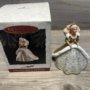 Vintage Hallmark Keepsake Ornament Holiday Barbie #2 (1994) Collector’s Series - Picture 1 of 4