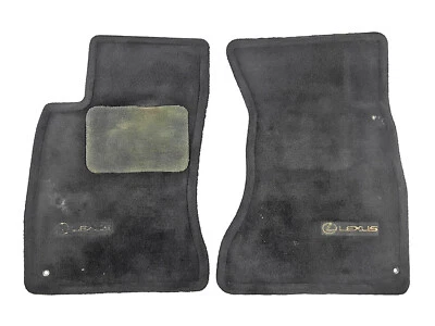 Lexus SC SC300 SC400 Factory OEM Black Carpet Floor Mat Left Right Trim 2JZ Z30 - Image 1 of 4
