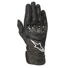 Alpinestars Sp-2 V2 Black Leather Racing & Sport Motorcycle Gloves - Sale Price