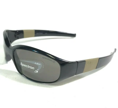 Gafas de sol Julbo BOWL 351 2 14 marcos envolventes negros con lentes negras 50-18-115 Foto 1 de 4