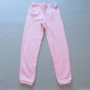 Cat and Jack Joggers Girls Large 10/12 Pink Fleece Casual a - Picture 1 of 8