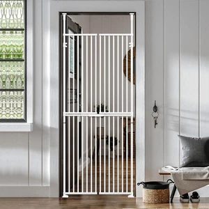 SLSY 74.8 inch Extra Tall Cat Gate Indoor High Pet Barrier for Doorways Hallways - Picture 1 of 9