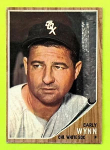 1962 Topps Early Wynn Chicago White Sox All Star HOF - Picture 1 of 2