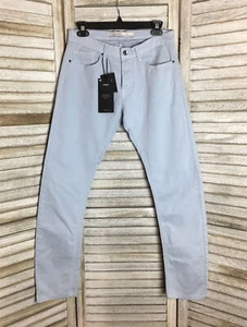 Pantalones de mezclilla azul claro para hombre Zara talla 30 nuevos con etiquetas ropa cómoda vacaciones informales primavera - Imagen 1 de 5