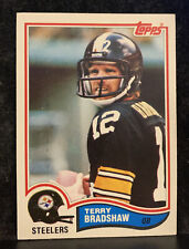 1982 Topps #204 Terry Bradshaw Pittsburgh Steelers NFL Vintage Collectible 🏈