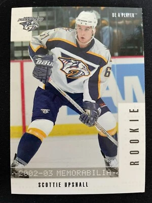 Scottie UPSHALL 2002-03 In The Game Be A Player Rookie #298 Nashville Predators - Image 1 of 2