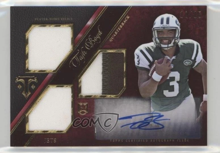 2014 Topps Triple Threads Rookie Ruby /15 Tajh Boyd #111 Rookie RC - Image 1 of 2