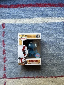 Funko Pop! Games Kratos God of War Blue New York Comic Con Exclusive NYCC #25 - Picture 1 of 4