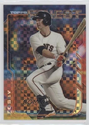 2014 Topps Finest X-Fractor Buster Posey #12 - Image 1 of 2