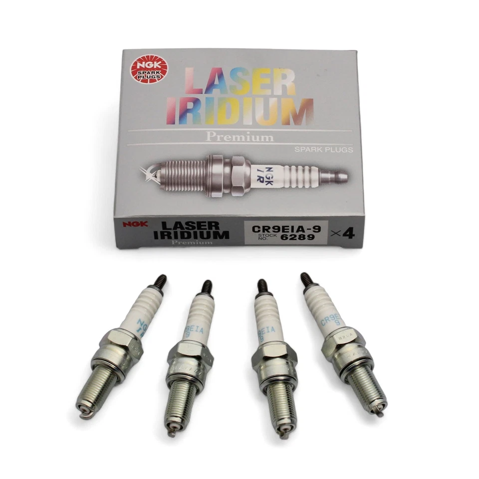4x NGK Laser Iridium-Zündkerze CR9EIA-9 für Horex Kawasaki Suzuki Triumph Yamaha