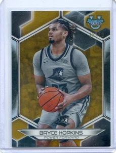 2023-24 Bowman Best University BRYCE HOPKINS #72 RIFRATTORE ORO /50 PROVVIDENZA - Foto 1 di 2
