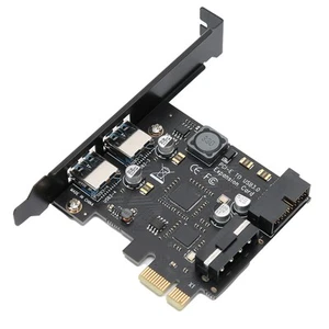 Stw3002 Pci Express Card Pcie To Usb3.0 20Pin Expansion Board For Desktop DE - Afbeelding 1 van 18