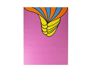 Nicholas Krushenick 1967 Abstrakte Serigrafie - Bild 1 von 8