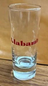 ALABAMA CRIMSON TIDE (Wordmark) Tall Shot Glass - Picture 1 of 1