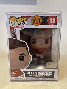 Funko Pop! Football: Manchester United Alexis Sanchez #18 Man United + Protector - Picture 1 of 6