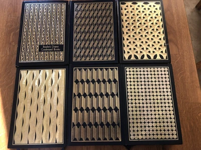 Vintage Readers Digest condensed books x 6 - blue & gold covers - Image 1 of 4