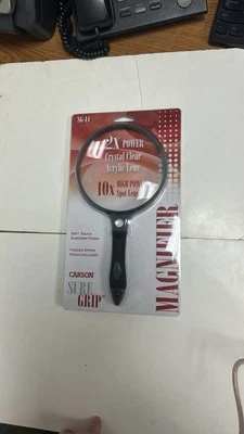 Carson Sure Grip Handheld Magnifier SG-14 - Image 1 of 3