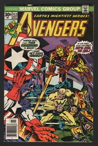 THE AVENGERS - Lot of 2, #153, #160, 1976-77, MARVEL COMICS, FN CONDITION - Picture 1 of 2