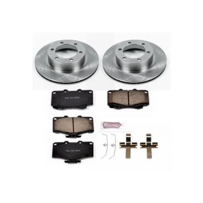 PowerStop Disc Brake Kit Front - Fits Toyota 4Runner 1995-2002, Toyota Tacoma 20 Foto 1 de 4