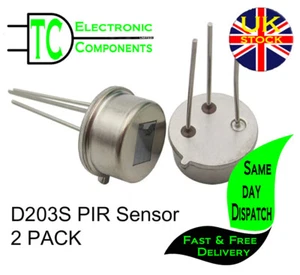 D203S TO5 PIR Infrared radial sensor P228 For Fresnel Lens  Passive IR Sensor - Picture 1 of 2