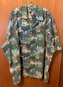 Camisa hawaiana vintage KONA COAST HAWAII - 3x para hombre - Imagen 1 de 8