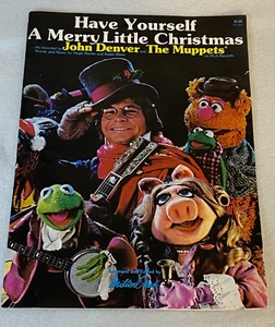 John Denver & The Muppets Have Yourself a Merry Christmas 1979 VTG Sheet Music - Picture 1 of 4