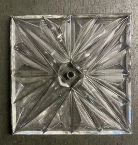 1 v. 7 Ersatzglas | DDR Lüster ähnlich Kinkelday | VEB Kristalleuchte Ebersbach - Bild 1 von 4