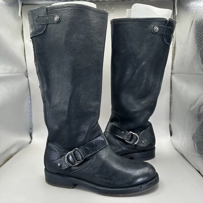 Botas de montar Olukai Nahuku para mujer altas de cuero negras talla 7 EE. UU. Foto 1 de 4