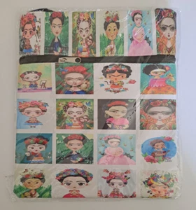 Frida Kahlo Inspired Women's Bag Purse ,Mexican Artist - Picture 1 of 2