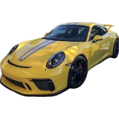 Juego completo de calcomanías de dos tonos de doble raya para Porsche 911 2012-2019 991 991,2 Foto 1 de 4