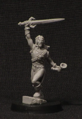 High Elf miniature, fantasy 28mm, resin - Brother Vinni - Image 1 of 2