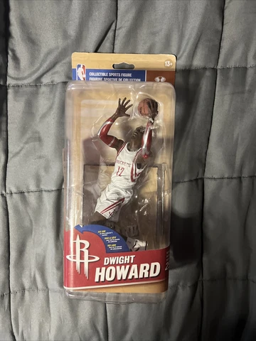 McFarlane NBA Series 25 Dwight Howard Houston Rockets White Jersey Cover