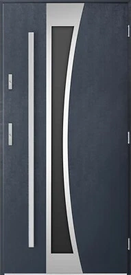 Modern Front Entry Door, Choice of Sizes & Colours, Globarro PS GE1, Metal - Image 1 of 4
