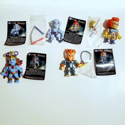 HOT TOPIC THUNDERCATS LOYAL SUBJECTS LOT 4 LION-O PANTHRO TYGRA MUMM-RA METALLIC Cover