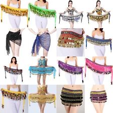 Bellydance Hips Scarf Skirts Wraps Noisy Women's Belly Dance Costumes Hips Scarf