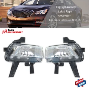 Lámpara antiniebla halógena transparente para parachoques lateral izquierdo y derecho para Buick LaCrosse 2014-2016 - Imagen 1 de 12
