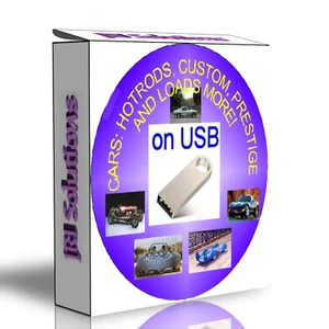 Coches: Hotrods, Personalizado, Colección de Imágenes de Prestigio en USB - Imagen 1 de 2